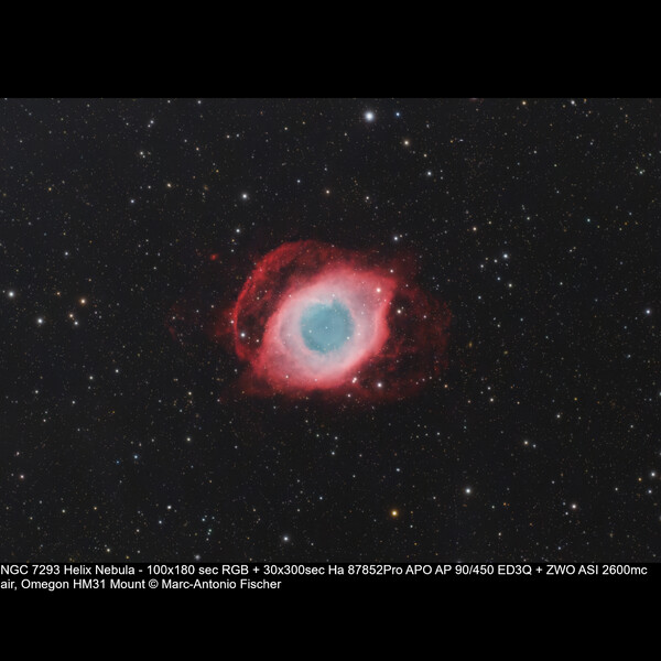 Omegon Refractor apocromático Pro APO AP 90/450 ED3Q OTA