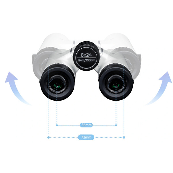 ZWO Binoculares Seestar VisionX 8x24