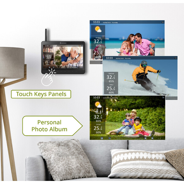 Bresser Estación meteorológica MeteoChamp 9 en 1 WLAN