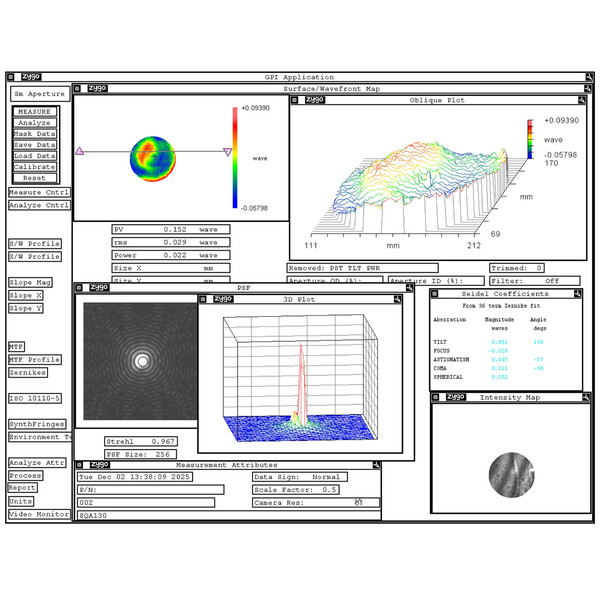 Askar Refractor apocromático AP 130/624 SQA130