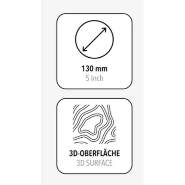 TROIKA Globo terráqueo BookGlobe Earth 13 cm