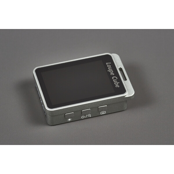 FPS Lupa electrónica Magic Loupe Cube: compacta, zoom de 7x a 19x, luz UV y pantalla de 2,4"