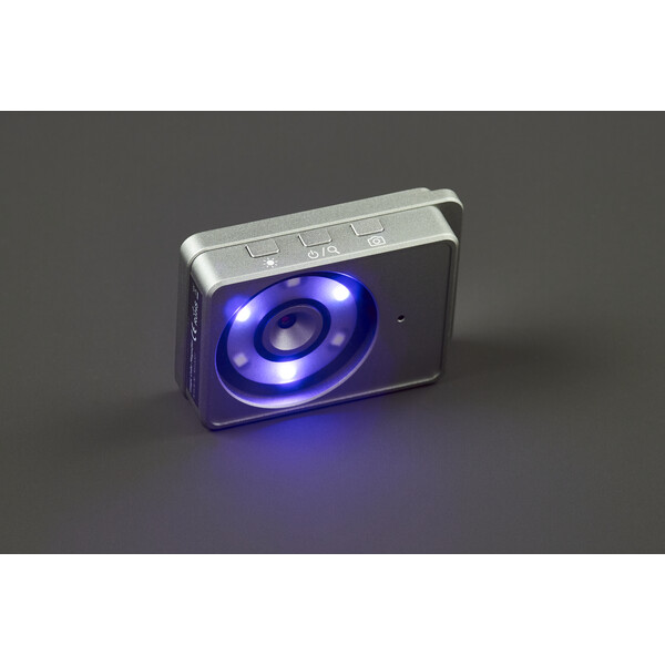 FPS Lupa electrónica Magic Loupe Cube: compacta, zoom de 7x a 19x, luz UV y pantalla de 2,4"