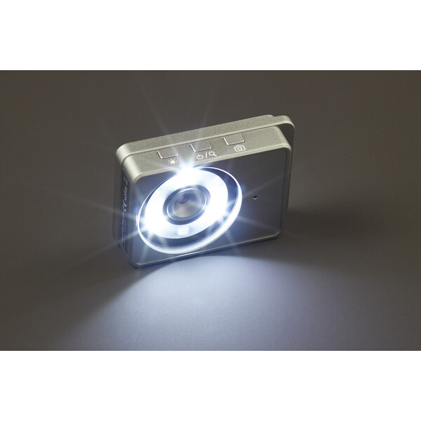 FPS Lupa electrónica Magic Loupe Cube: compacta, zoom de 7x a 19x, luz UV y pantalla de 2,4"