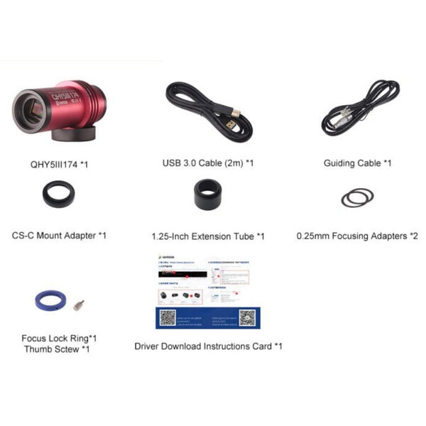 QHY Cámara 5III 174M Mono