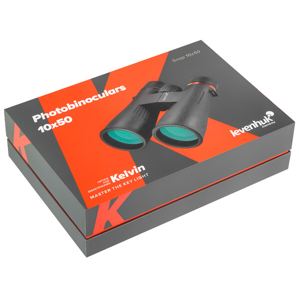 Levenhuk Binoculares Kelvin Snap 10x50