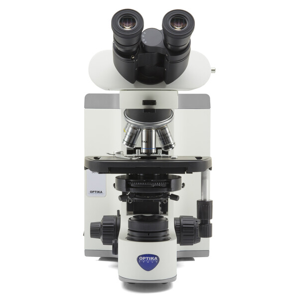 Optika Microscopio B-810PH, trino, HF, PH, (DF), infinito, plano, 100-1000x, LED