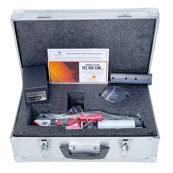 Lunt Solar Systems Telescopio solar ST 50/350 LS50C Ha / B600 PT DS Premium PLUS Kit