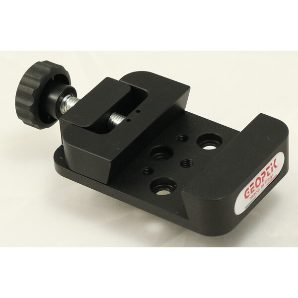 Geoptik Abrazadera para rieles prismáticos tipo Vixen de 90 mm, negra