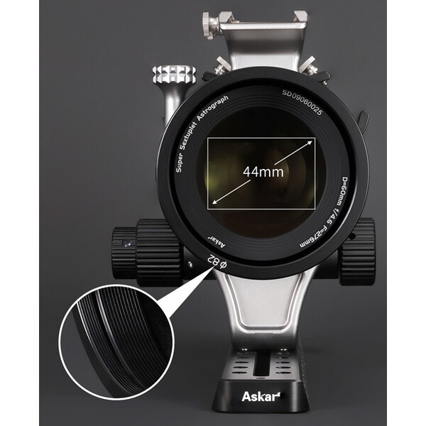 Askar Refractor apocromático AP 60/276 SQA60 Pro