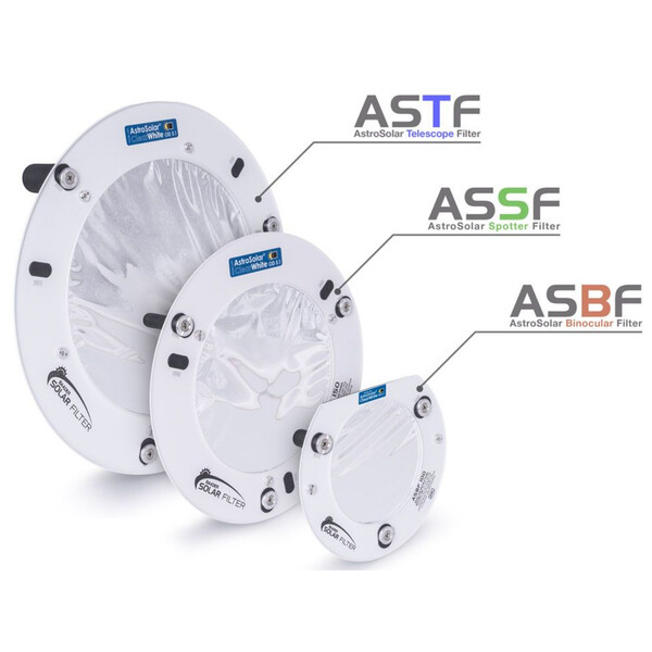 Baader Filtros solares AstroSolar ClearWhite ASTF 80mm