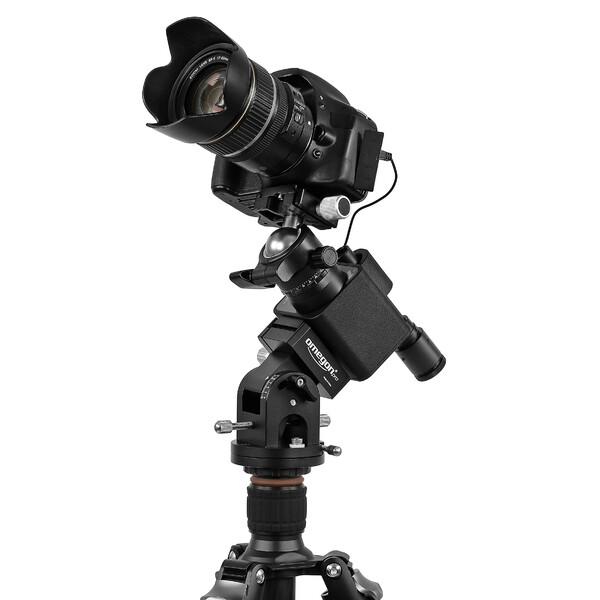 Omegon Montura Set Segugio Tracker con cuña ecuatorial Deluxe y buscador de polo