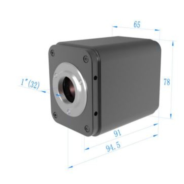 ToupTek Cámara ToupCam X5FCAM4K8MPA 4K con enfoque automático, color, CMOS, 1\1,8", 2 µm, 60 fps, 8 MP, HDMI, USB 3.0
