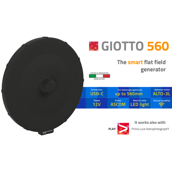 PrimaLuceLab Máscara de campo plano GIOTTO Flat Field Generator 560