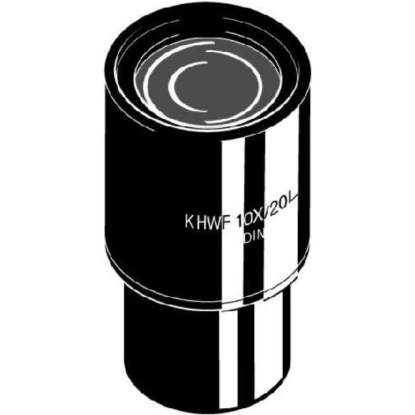 Euromex Ocular de campo ancho compensador KHWF 10x