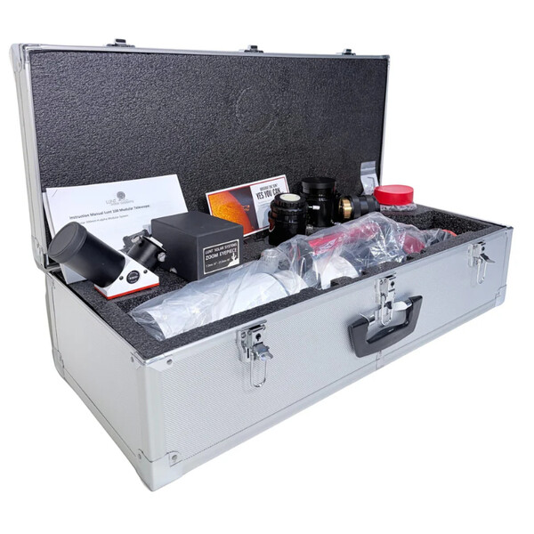 Lunt Solar Systems Telescopio solar ST 100/700 LS100MT Ha / B1800 PT DS Premium PLUS Kit