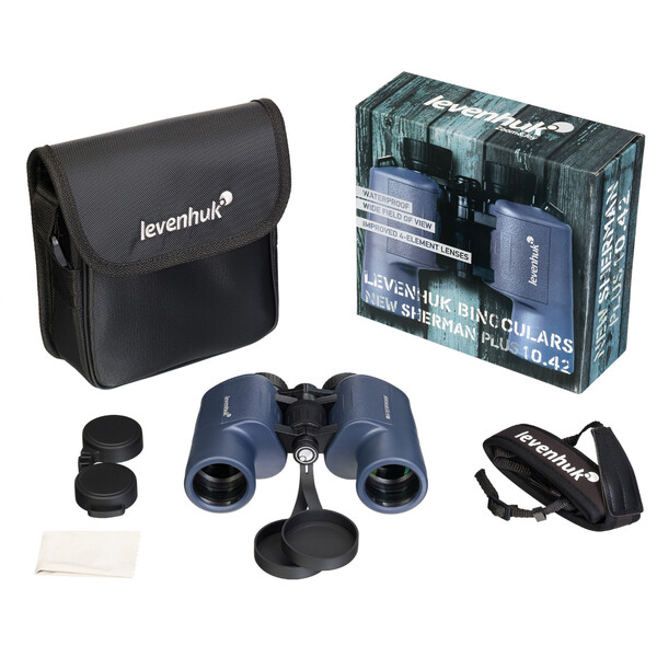Levenhuk Binoculares Sherman PLUS 10x42