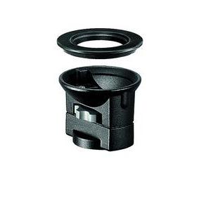 Manfrotto Dispositivo de nivelación 325N Adaptador para semiesfera 75/100mm