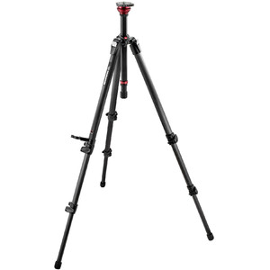 Manfrotto Trípode de vídeo MDEVE 755CX3 con sistema de nivelación de bola 50mm