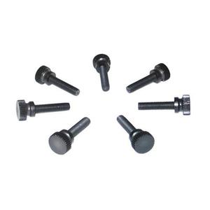 Lumicon Set de tornillos mariposa (7) de nylon negro 10-32 x 0,75