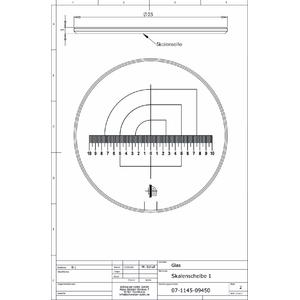 Schweizer Escala 1 para lupa de pie Tech-Line