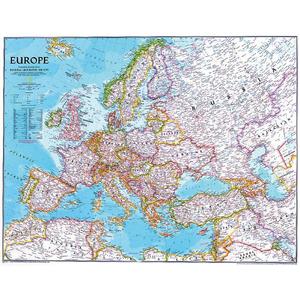 National Geographic Mapa de Europa. político