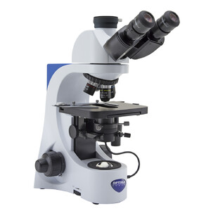 Optika Microscopio B-383DK-Campo oscuro, trinocular, X-LED,