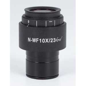 Motic Ocular N-WF 10x/23 mm, ajuste de dioptrías, ESD (SMZ-171)