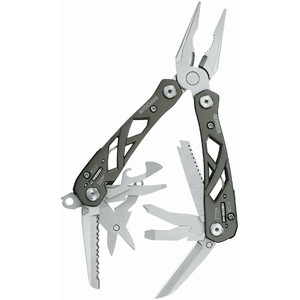 Gerber Kit multiherramienta mini DIME, gris-rojo