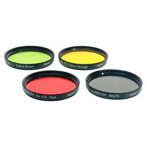 Lumicon Juego de filtros para la Luna y planetas, claridad media, 2"
