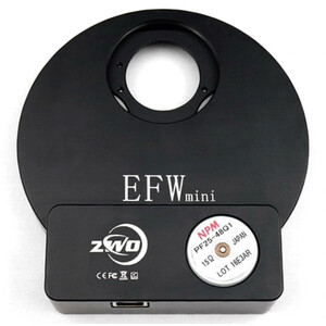 ZWO Rueda de filtros motorizada EFWmini, 5x 1,25"
