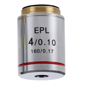 Euromex Objetivo IS.7104, 4x/0.10, wd 15,2 mm, EPL, E-plan (iScope)
