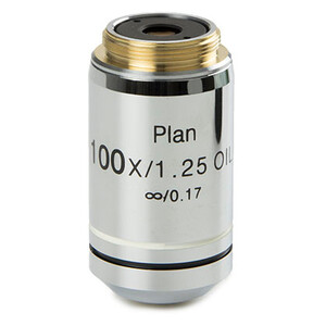 Euromex objetivo IS.7900-T, 100/1,25 PLPOLi oil immers., plan, infinity, strain-free (iScope)