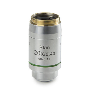 Euromex objetivo DX.7220, 20x/0,40 Pli, plan, infinity, w.d. 12 mm (Delphi-X)