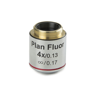 Euromex Objetivo AE.3144, 4x/0,13,PL-FL IOS infinity, plan, semi-apochromatic (Oxion)