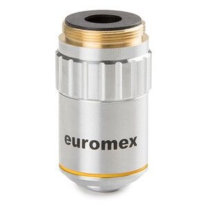 Euromex objetivo BS.7510, E-Plan Phasecontrast Objective EPLPH 10x/0.25, w.d. 6.61 mm (bScope)