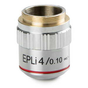 Euromex Objetivo BS.8204, E-plan EPLi 4x/0.10 IOS (infinity corrected), w.d. 18.9 mm (bScope)