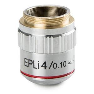Euromex objetivo BS.8204, E-plan EPLi 4x/0.10 IOS (infinity corrected), w.d. 18.9 mm (bScope)