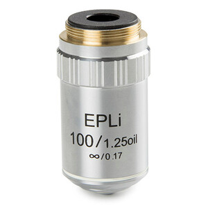 Euromex objetivo BS.8200, E-plan EPLi S100x/1.25 oil immersion IOS (infinity corrected), w.d. 0.25 mm (bScope)