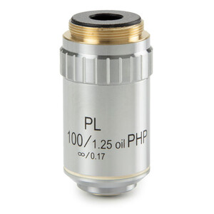 Euromex Objetivo BS.8700, E-Plan Phase EPLPHi S100x/1.25 oil immersion IOS (infinity corrected), w.d. 0.36 mm (bScope)