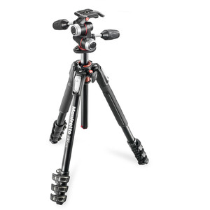 Manfrotto MK190XPRO4-3W con cabezal de trípode tridimensional