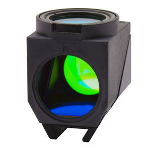 Optika LED Fluorescence Cube (LED + Filterset) for IM-3LD4, M-1231, Green LED Emission 523nm, Ex filter 510-550, Dich 570, Em 575LP
