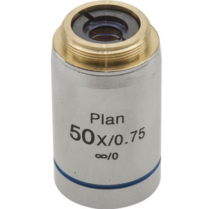 Optika objetivo M-335, IOS, infinity, W-plan, 50x/0.75, (B-380, B-510 metallurgical)