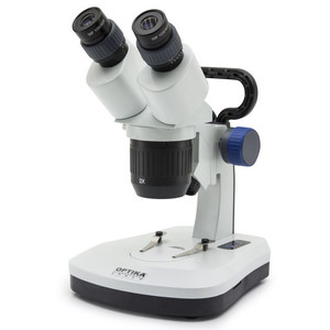 Optika Microscopio estereo SRF-33, bino, 20x, 40x, brazo fijo