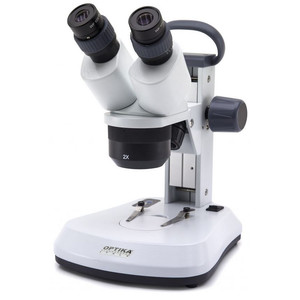 Optika Microscopio estereo SFX-91, bino, 10x, 20x, 40x, cremallera, cabeza giratoria