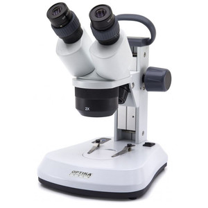 Optika Microscopio estereo SFX-91, bino, 10x, 20x, 40x, cremallera, cabeza giratoria