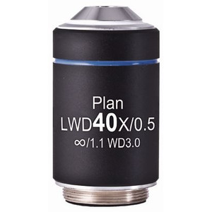 Motic objetivo LWD PL, CCIS, plan, achro, 40x/0.5, w.d.3.0mm (AE2000)