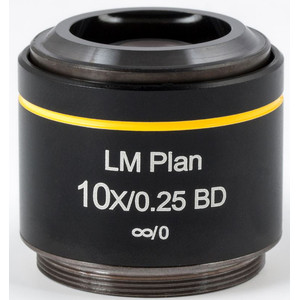 Motic objetivo LM BD PL, CCIS, LM, plan, achro, BD 10x/0.25, w.d.16.3mm (AE2000 MET)