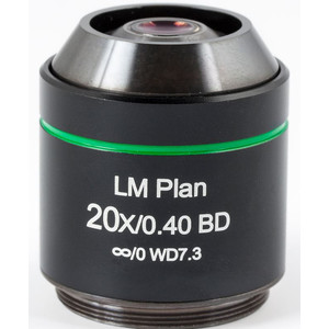 Motic Objetivo LM BD PL, CCIS, LM, plan, achro, BD 20x/0.4 w.d.7.3mm (AE2000 MET)