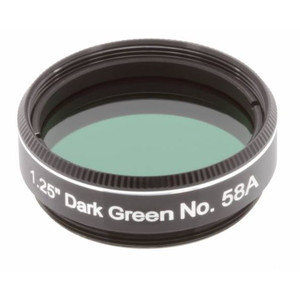 Explore Scientific Filtro verde oscuro #58A 1,25"